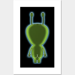 baby alien Posters and Art